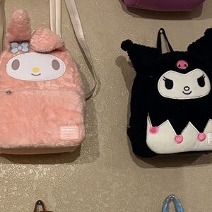 My melody & Kuromi loungefly backpack bundle